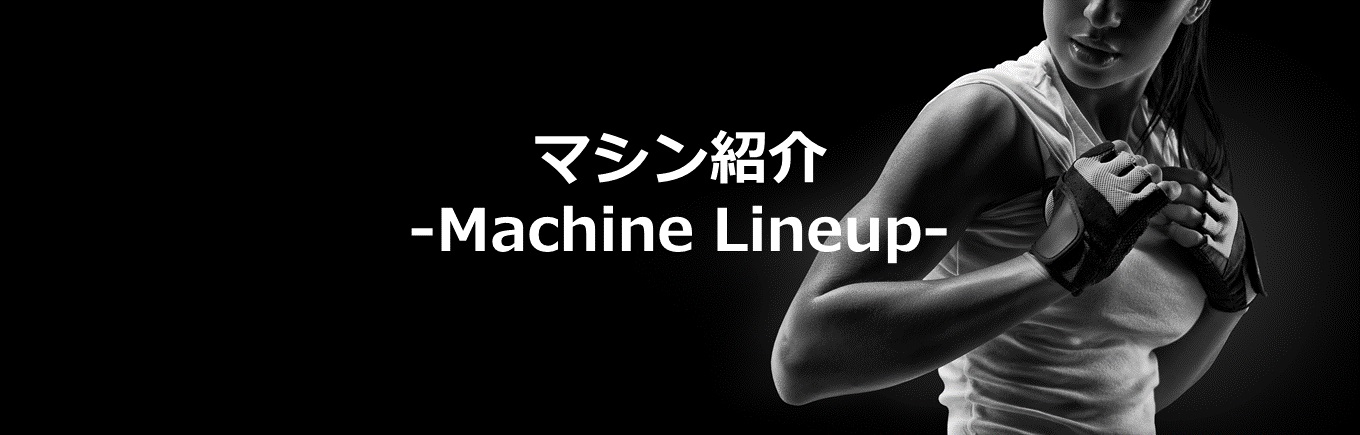 佐野市の24時間ジム　マシン紹介